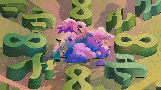 Is Mathematics Mostly Chaos or Mostly Order?