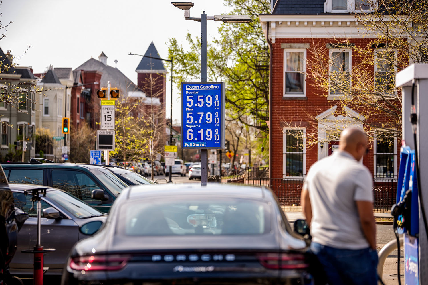 U.S. oil has its biggest one-day price increase in six years, driving up the cost of gas