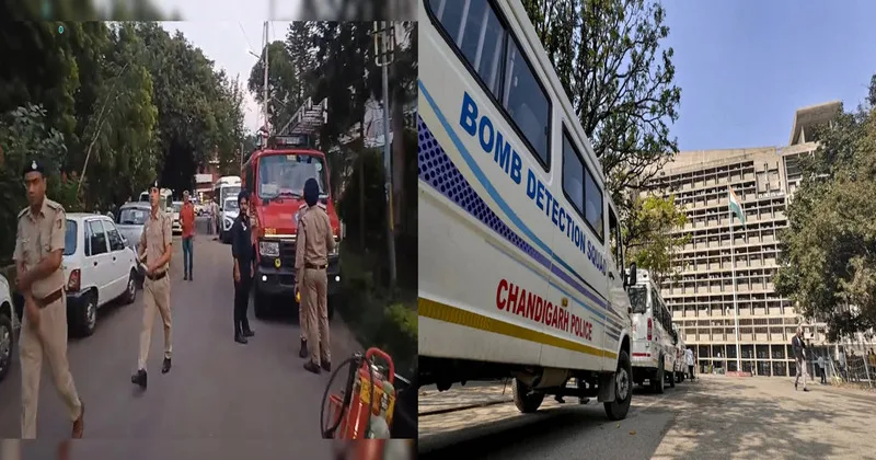 Chandigarh on high alert after bomb threat email targets University, Mayor’s office, Secretariat and schools