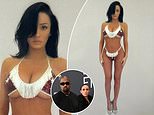 Kanye West's wife Bianca Censori puts on a racy display in tiny string bikini in sultry post