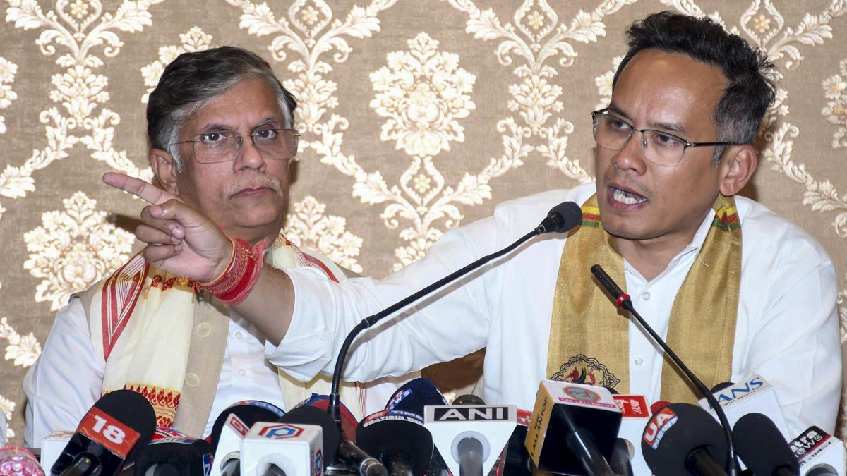 Swear on Bhagavad Gita: Gaurav Gogoi dares Assam CM Himanta to deny wife’s multiple passports, assets