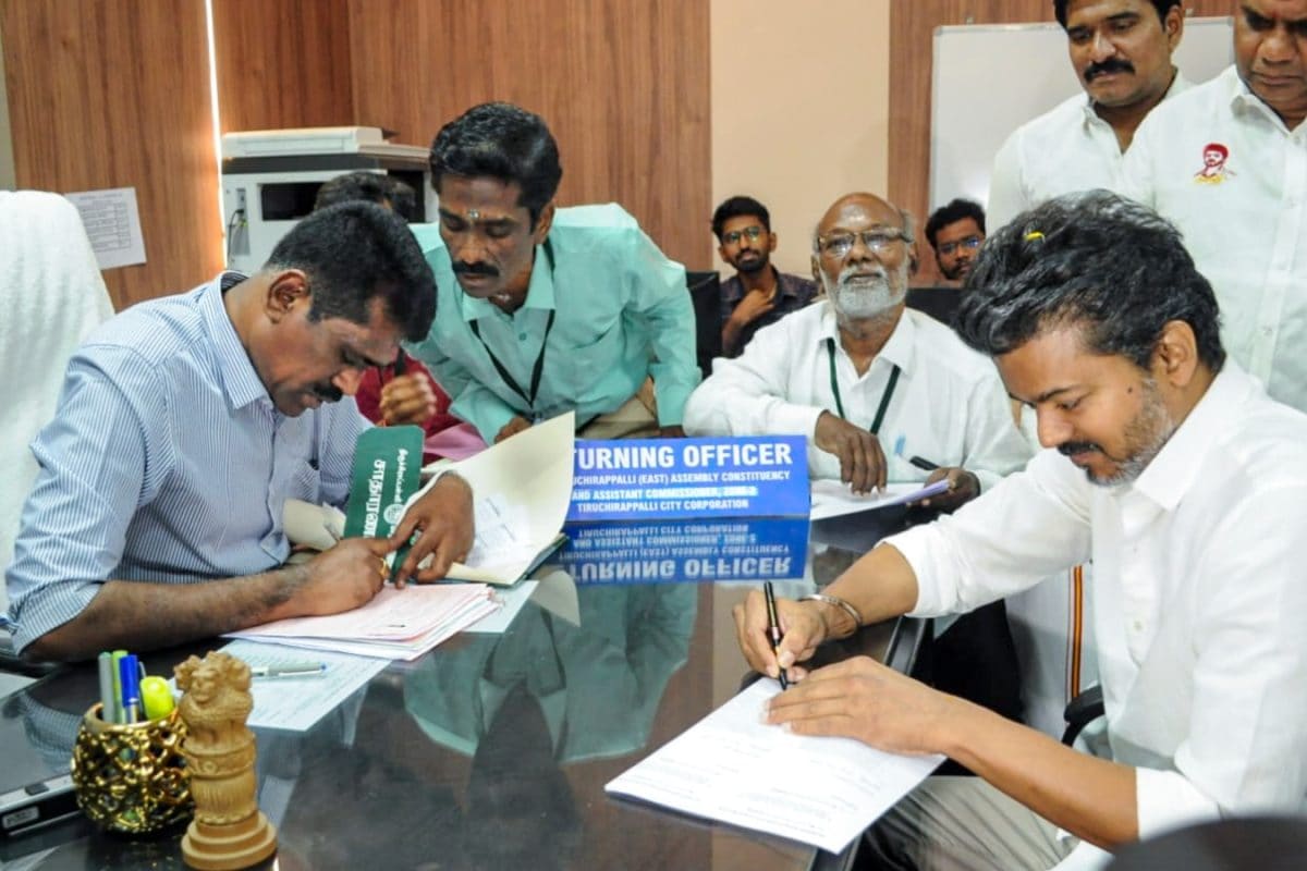 ‘We Will Form Honest Government’: Vijay Targets DMK, BJP As He Files Nomination