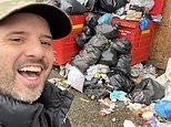 Personal trainer, 43, left 'fuming' after council fine him £600 for 'fly-tipping' envelope 'littered by homeless people who rummaged through waste bins'