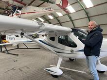 Eigentlich sind die Bäume zu hoch : Auf dem Flugplatz Saarmund darf doch noch gestartet werden