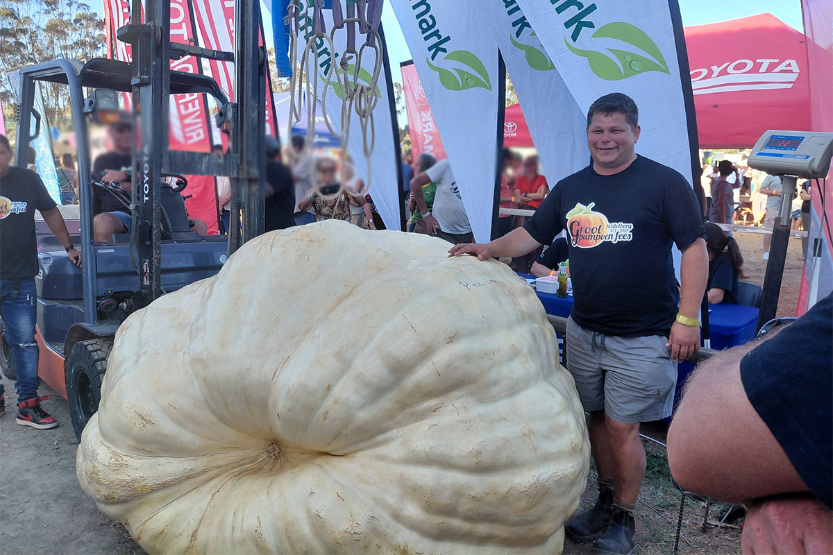 Lotz bags top prize with 1 221kg pumpkin