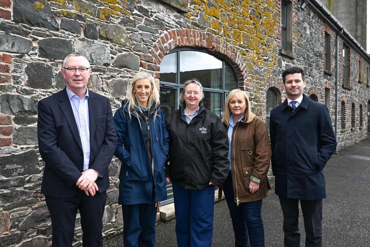 AFBI welcomes DUP representatives to its research farm at Hillsborough