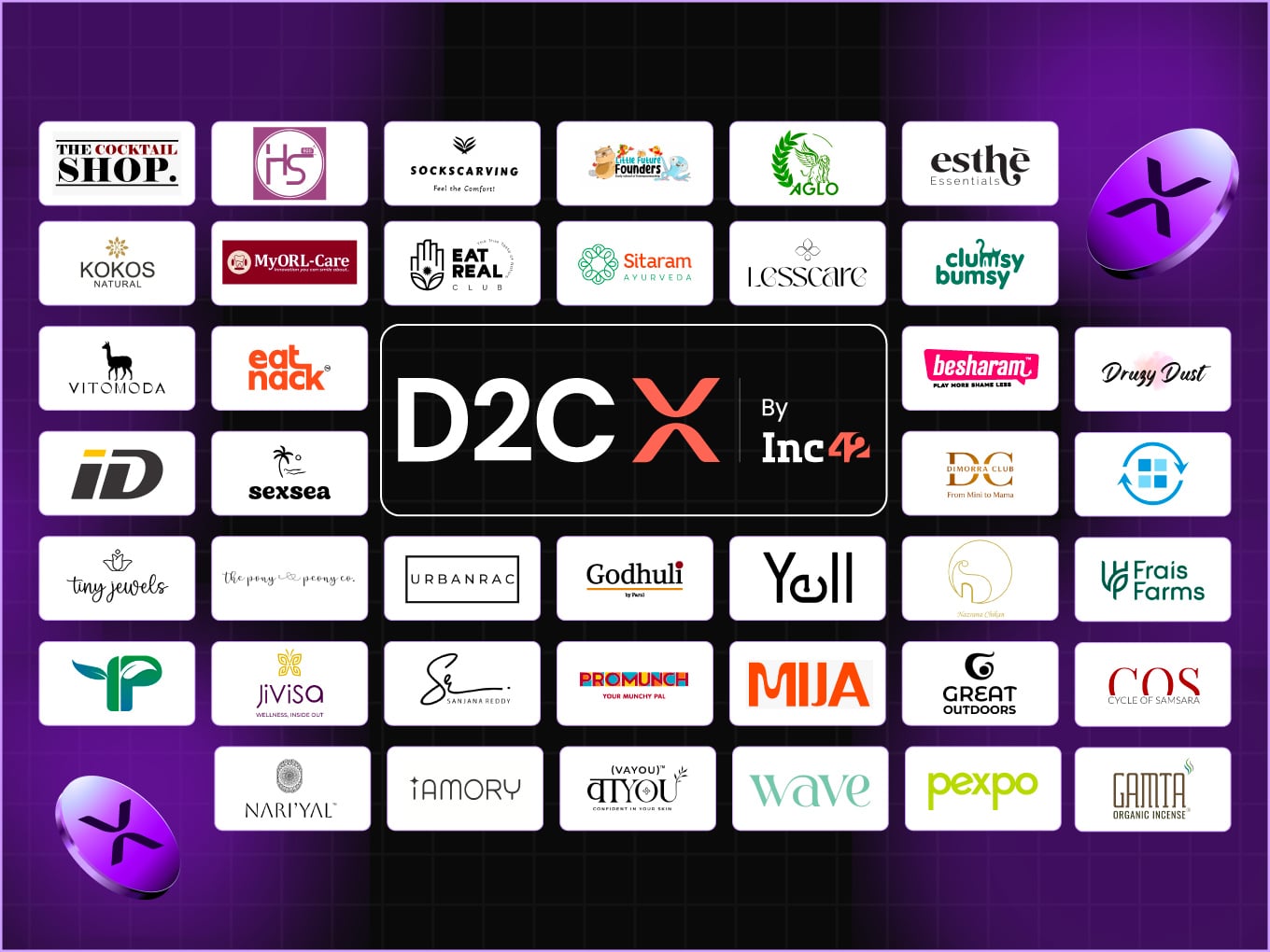 Meet The 40 D2C Brands From Inc42’s Sixth Cohort Of D2CX
