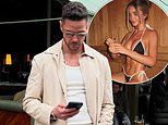 Scott Thomas enjoys racy London getaway with dancer girlfriend Lauren Kingsman