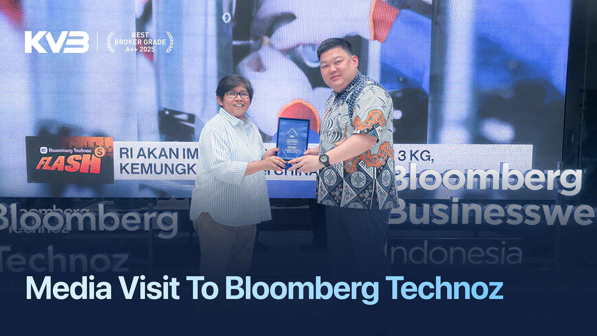 KVB Futures Bloomberg Technoz financial literacy Indonesia
